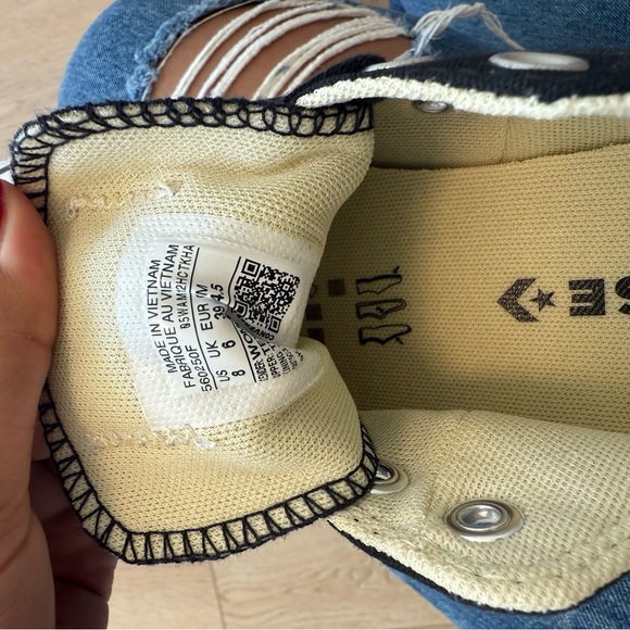 CONVERSE Chuck Taylor All Star Lift Platform Womens Low Top Shoes - Picture 6 of 6